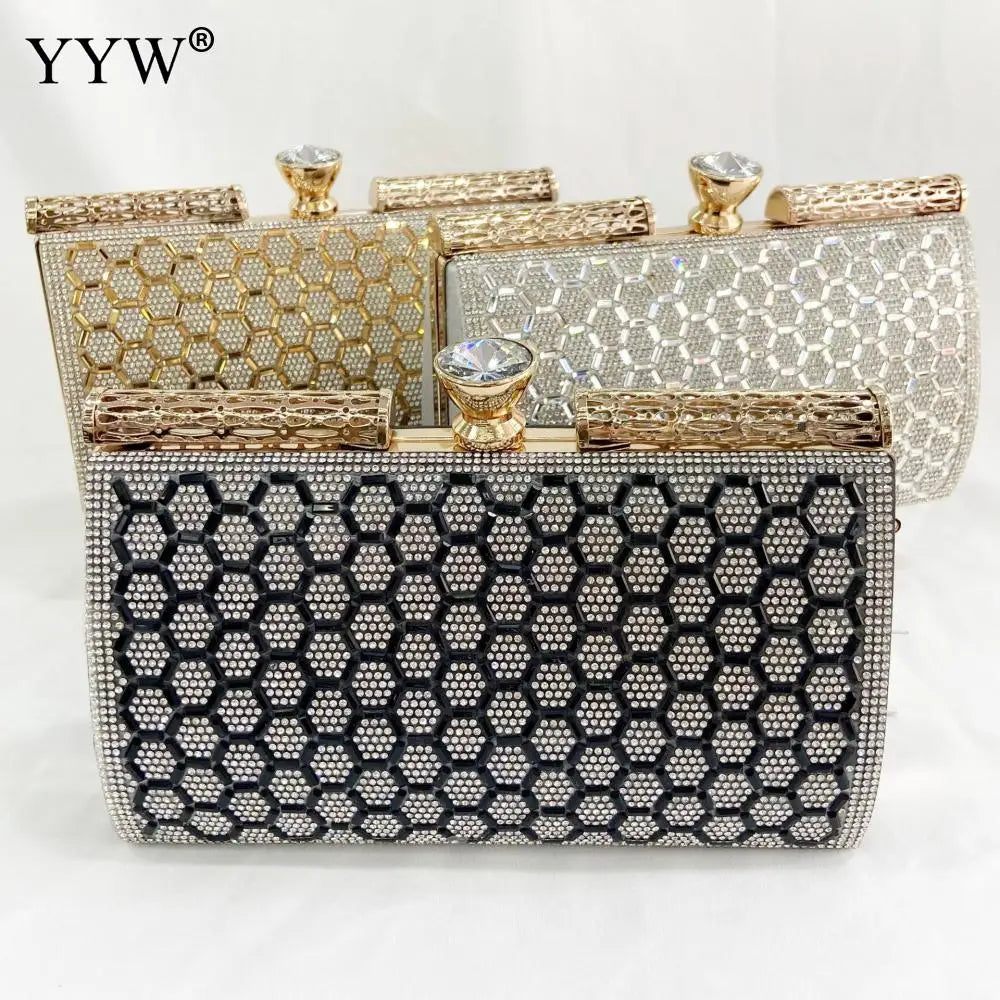 Bridal Chain Evening Clutch Bag