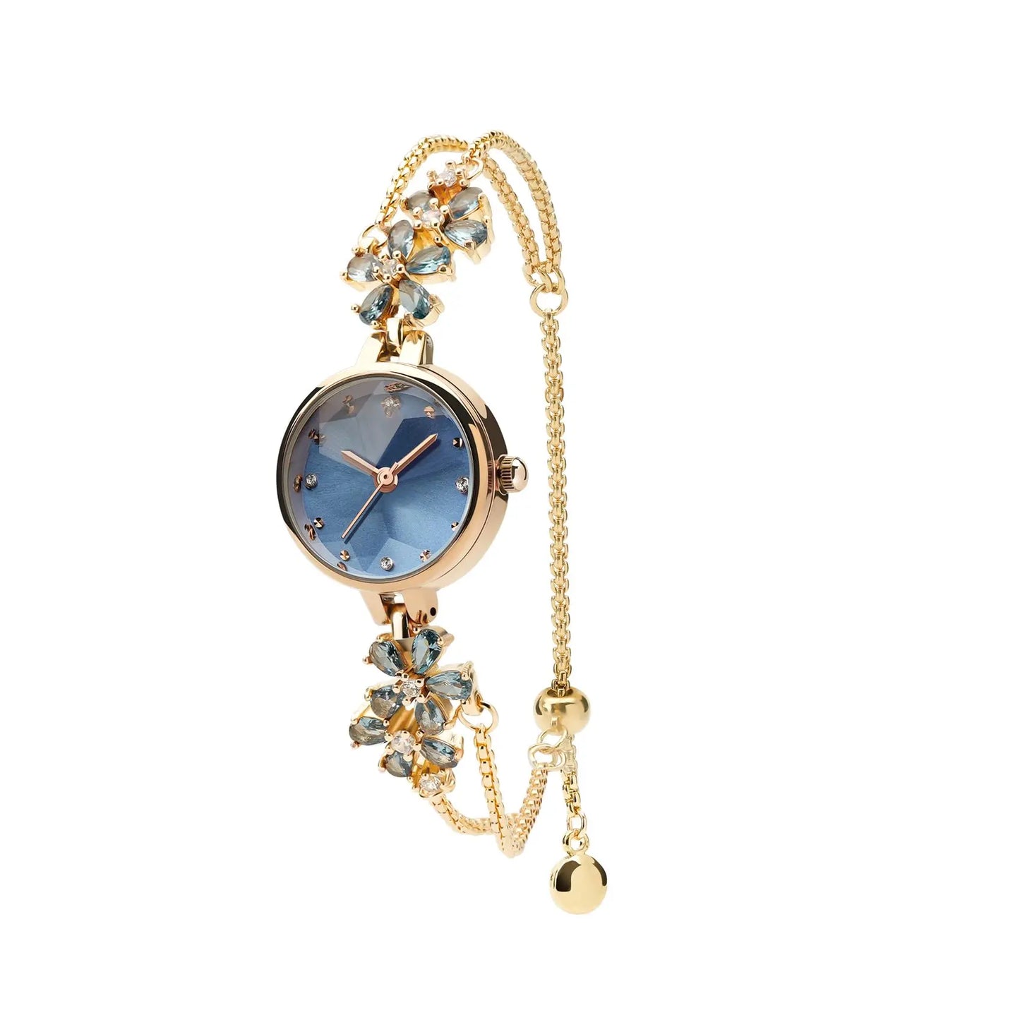 Women's Luxury Bracelet Quartz Watch Steel