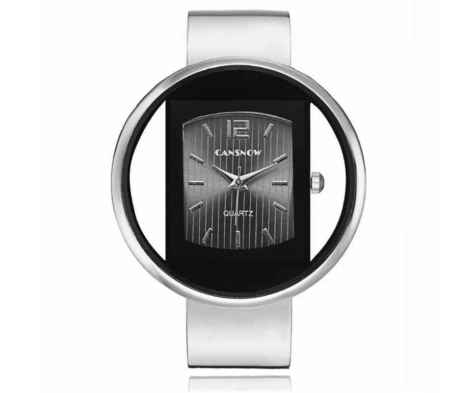 Women's Minimalist Steel Bracelet Quartz Watch