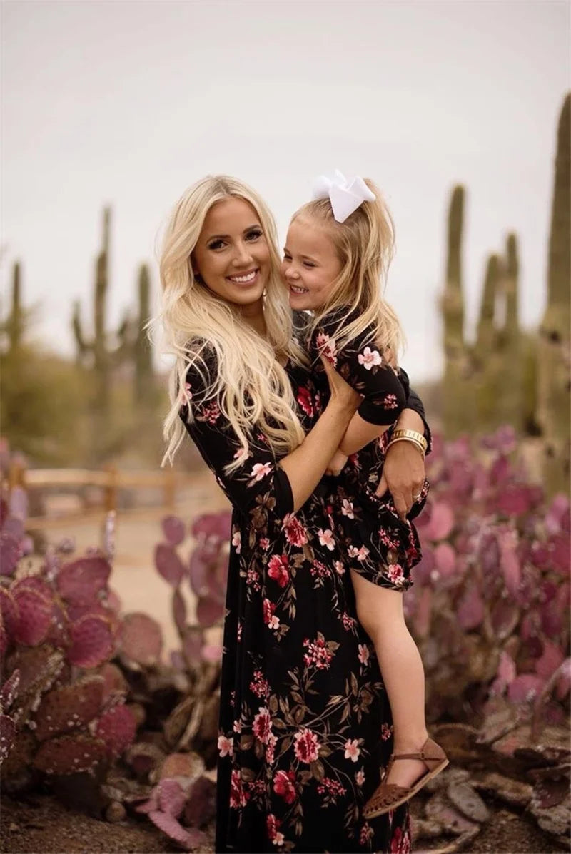 Mother & Daughter Matching Dresses