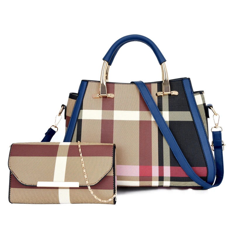 Geometric PU Crossbody Bag