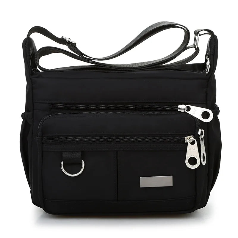 Waterproof Oxford Crossbody Tote