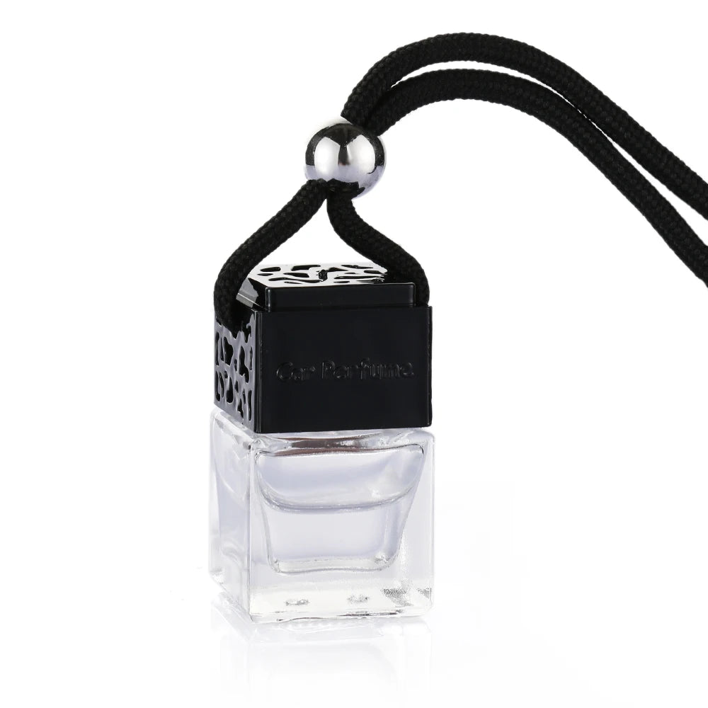 Hanging Glass Perfume Bottle Car Decor
