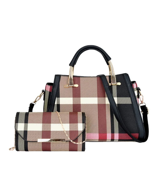 Geometric PU Crossbody Bag