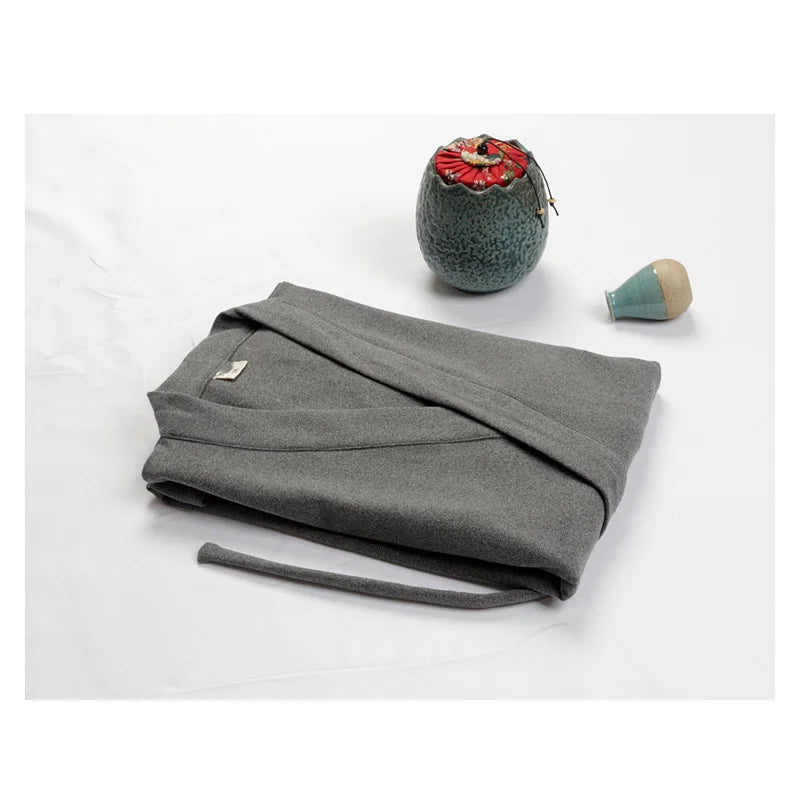 Men's Japanese Kimono Cotton Pajama Set