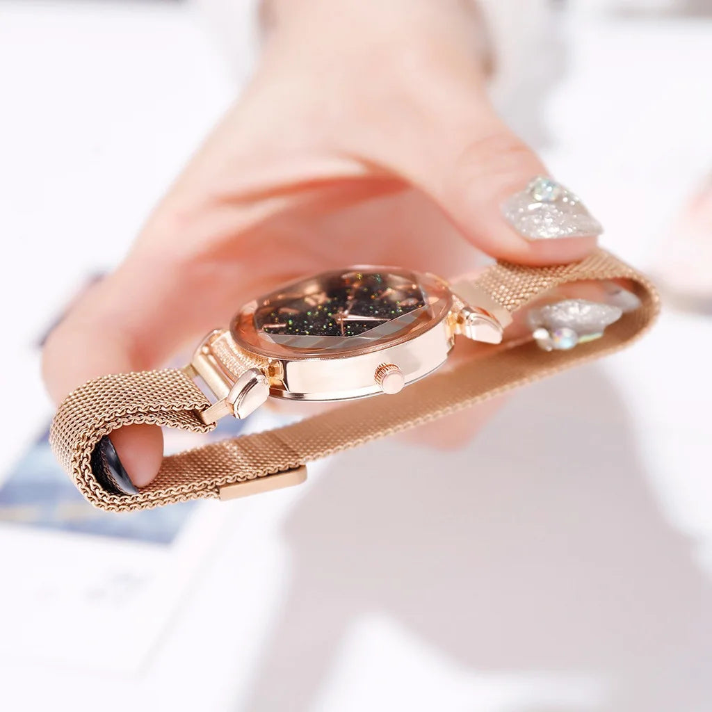Women's Starry Sky Bracelet Quartz Watch