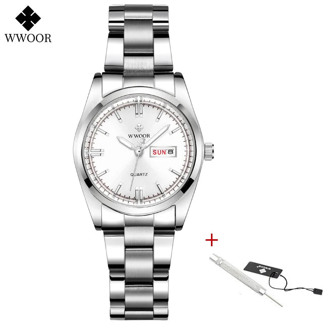 WWOOR Green Bracelet Ladies Watch