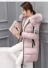 Mid-Length Fur Collar Parka