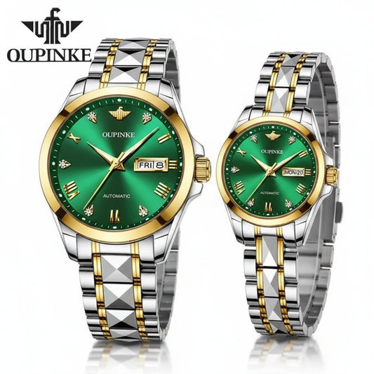 Oupinke Couple Automatic Mechanical Watch