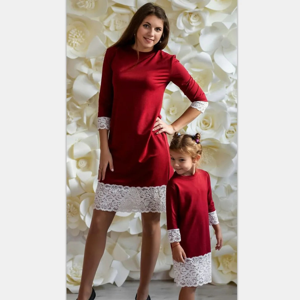 Mother & Daughter Matching Dresses