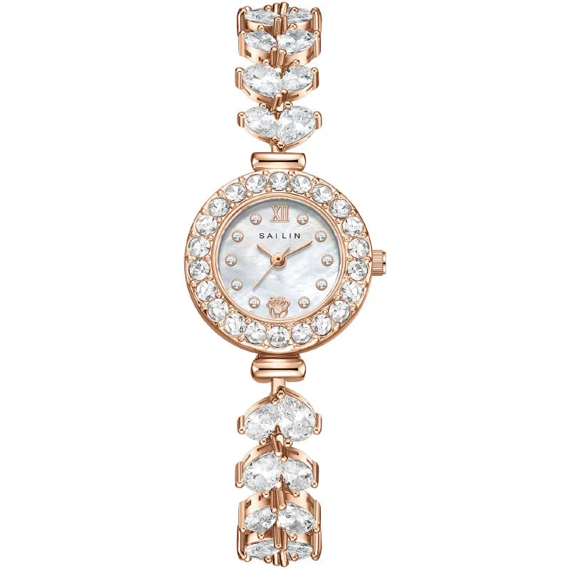 SAILIN Women's Rose Gold Quartz Watch
