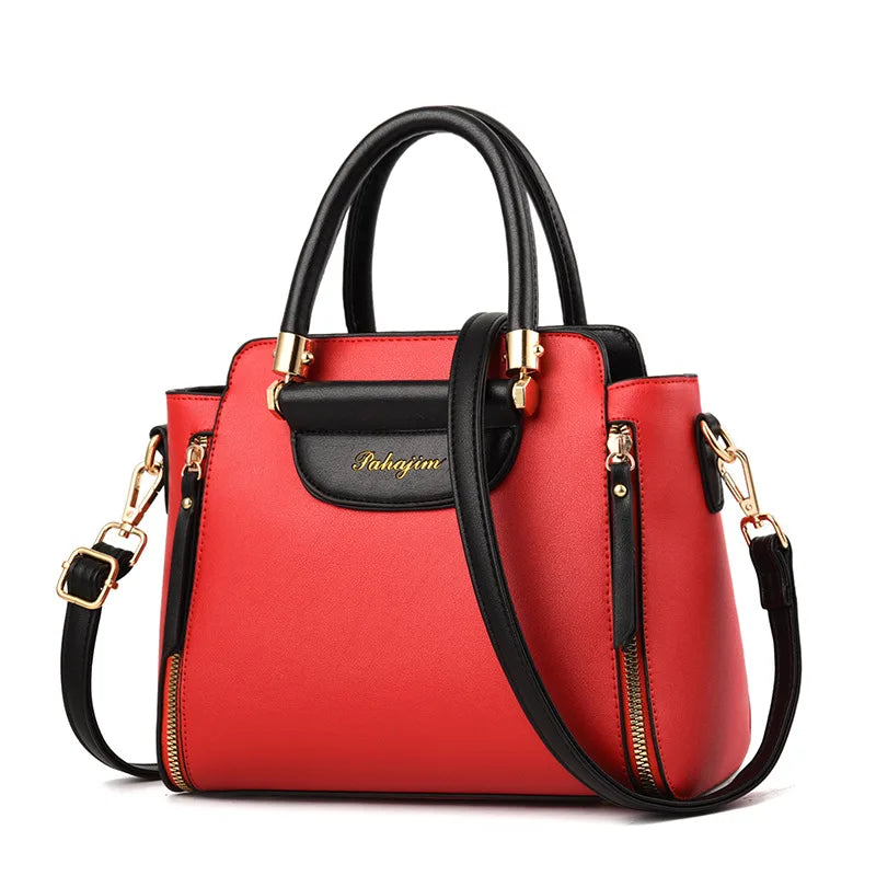 Colorblock Tote Bag Fashion