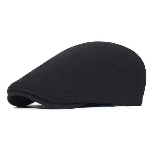 Cotton Retro Flat Cap