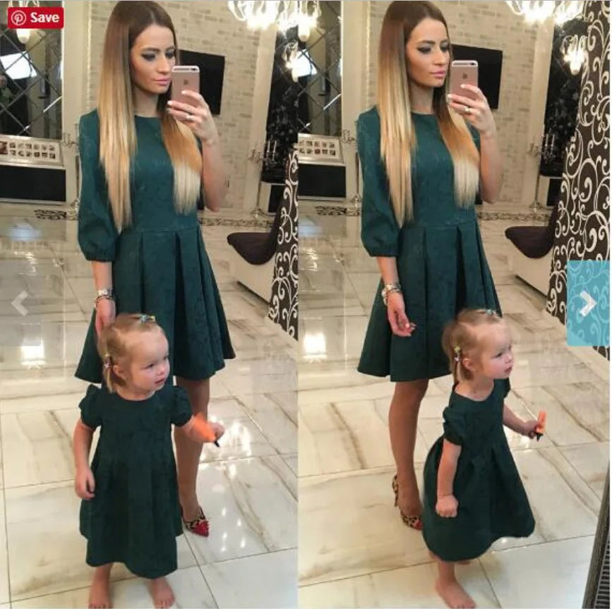 Mother & Daughter Matching Dresses