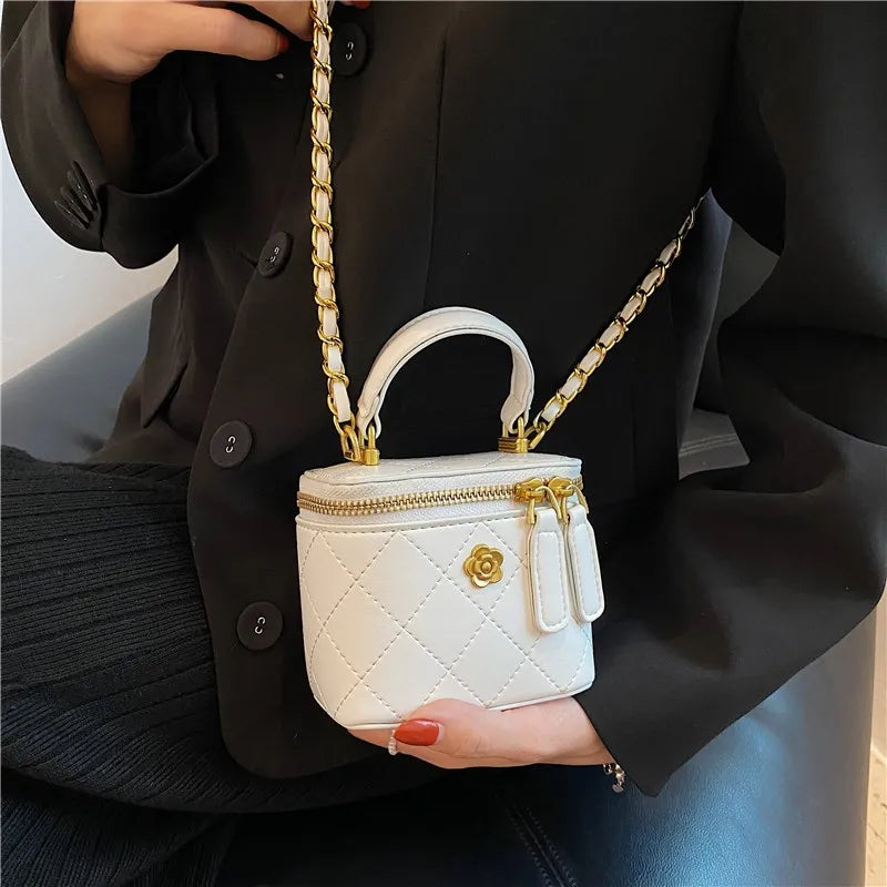 Square Designer Crossbody Bag