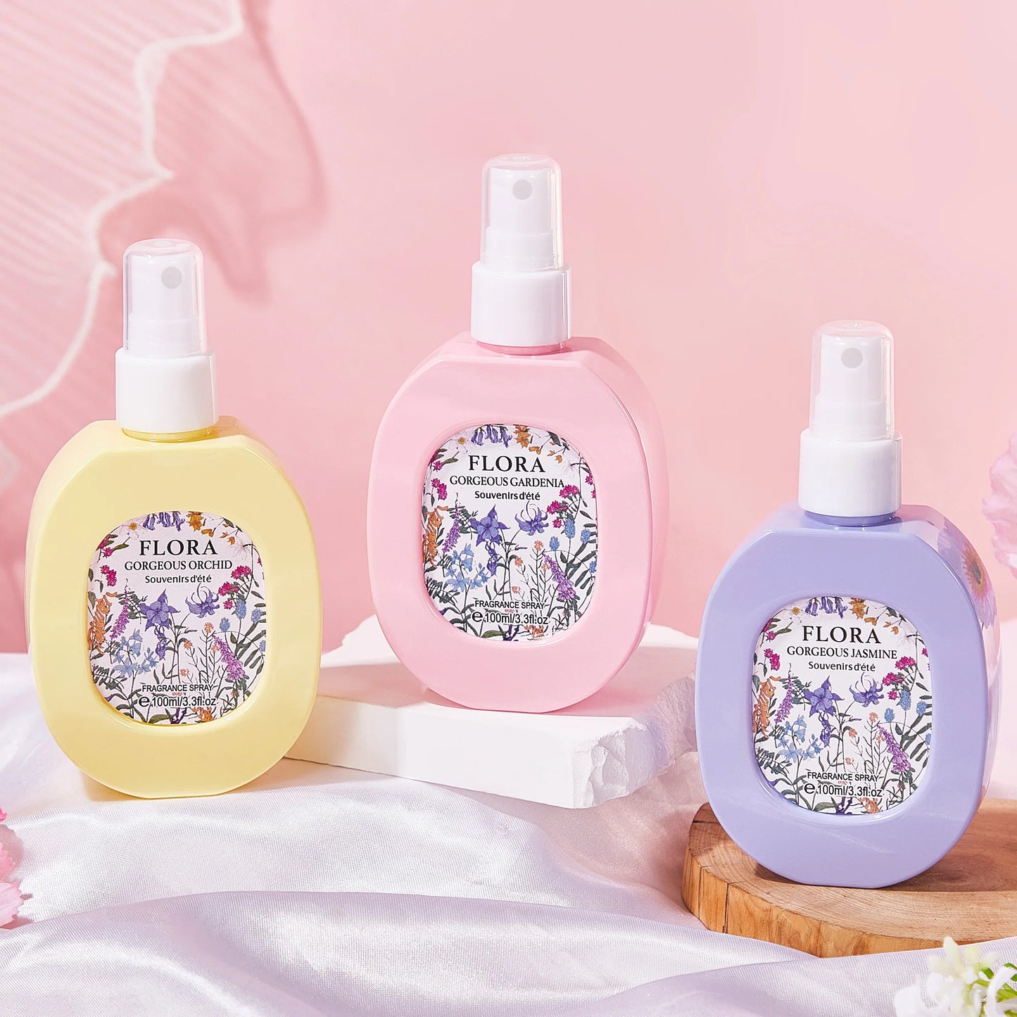 Women's Floral Alcohol-Free Body Hair Spray