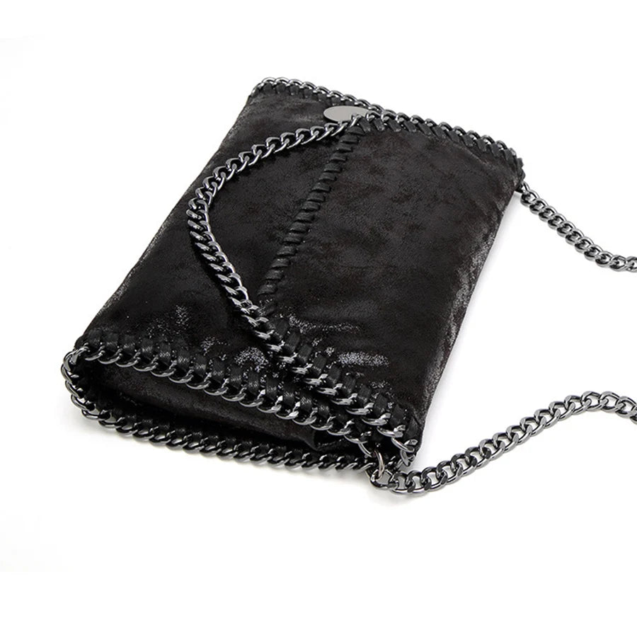 Women's Small Chain Flap Crossbody Bag