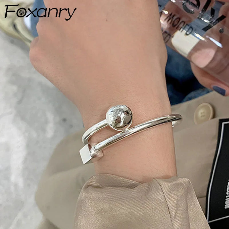 FOXANRY Geometric Bracelet for Women