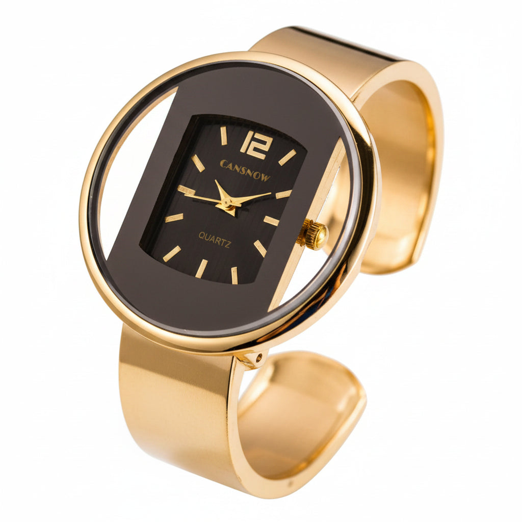 Women's Minimalist Steel Bracelet Quartz Watch