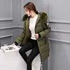 Mid-Length Fur Collar Parka