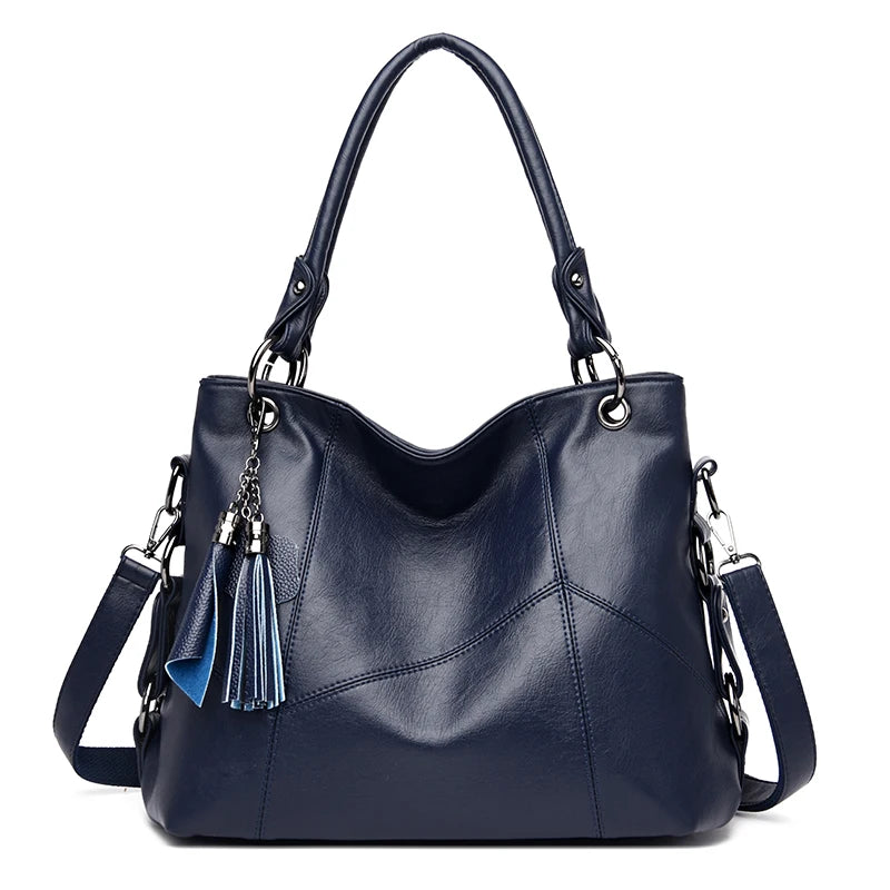 Women's Large Capacity PU Leather Tote Bag