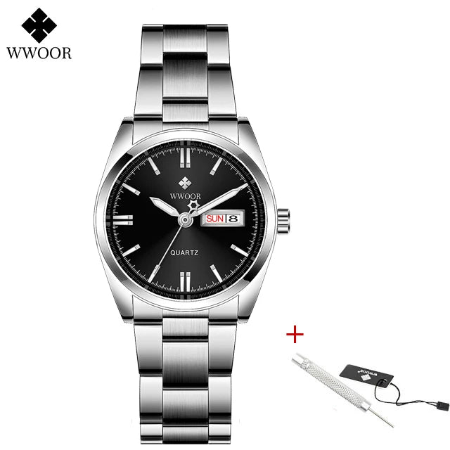 WWOOR Green Bracelet Ladies Watch