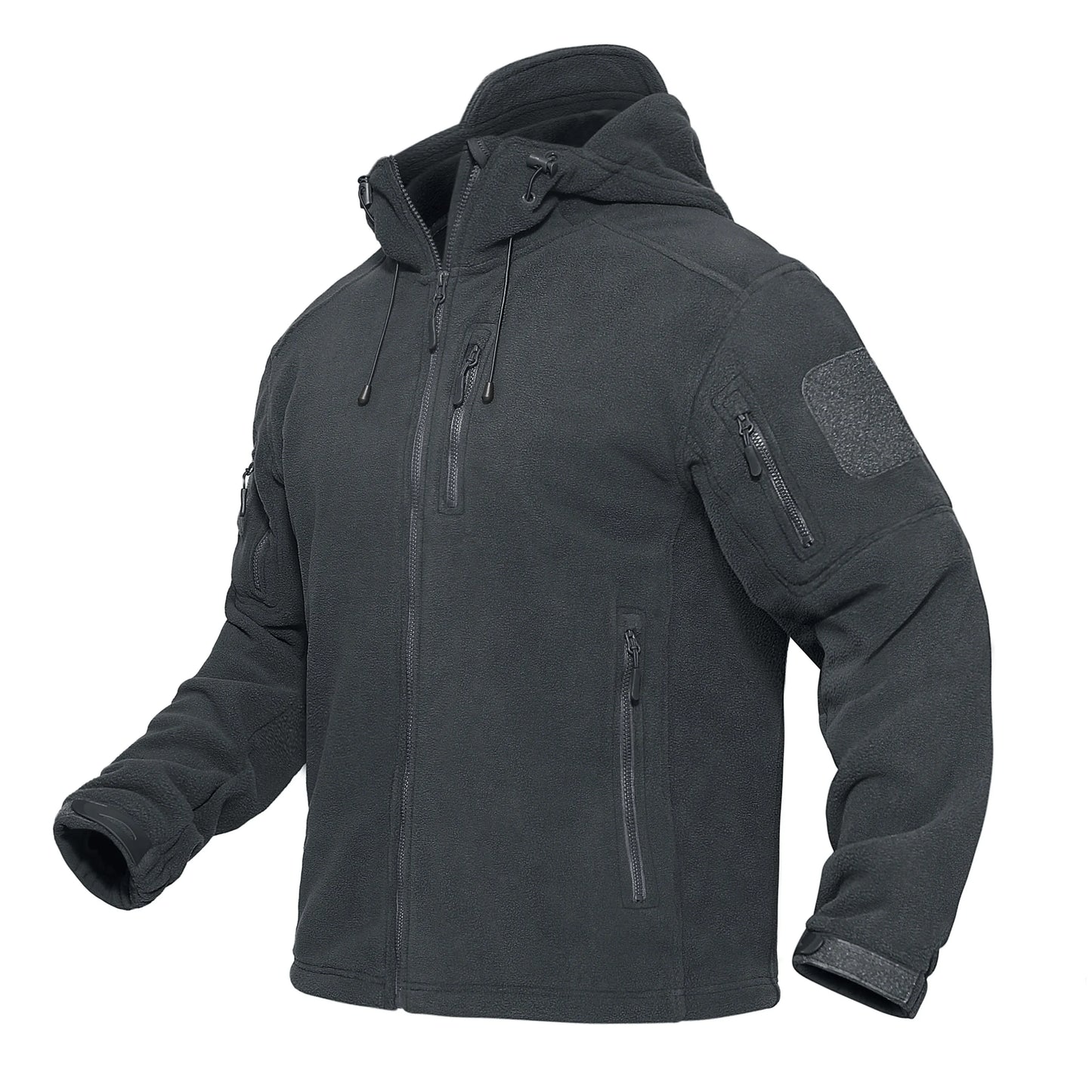 TACVASEN Fleece Hooded Men Jacket