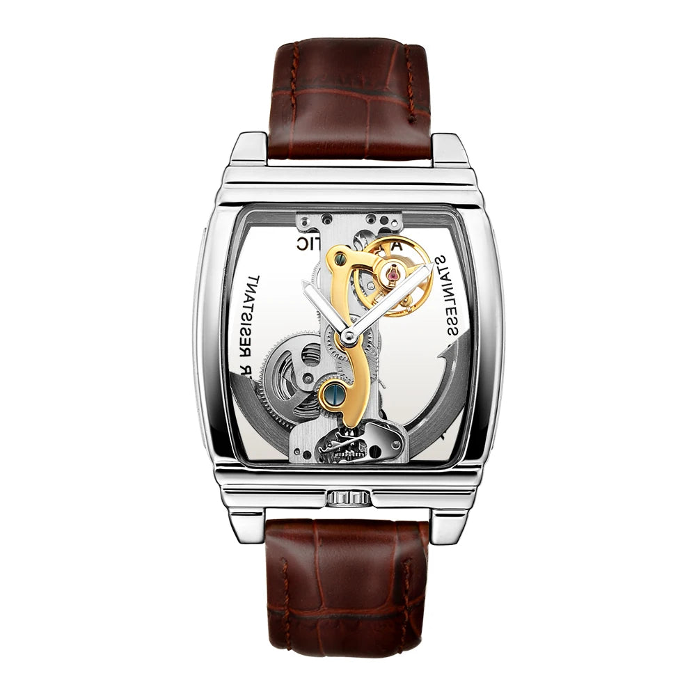 SHENHUA Skeleton Men Watch