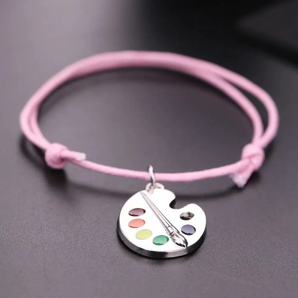 Artist Palette Charm Bracelet