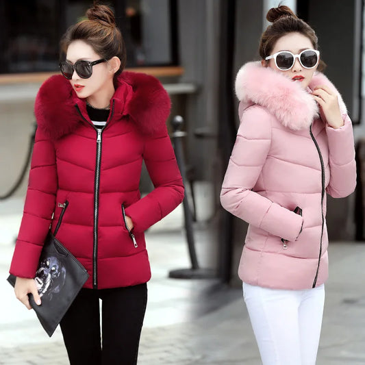 Oversize Quilted Women Parka