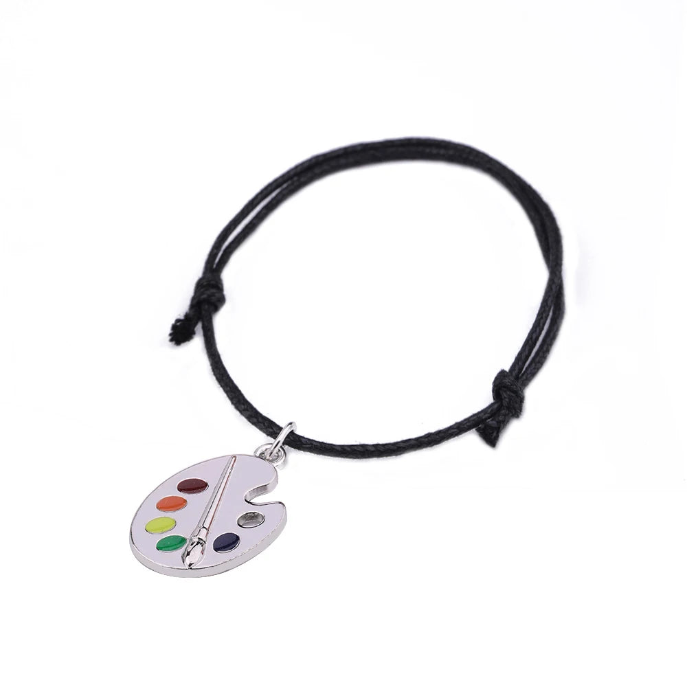 Artist Palette Charm Bracelet