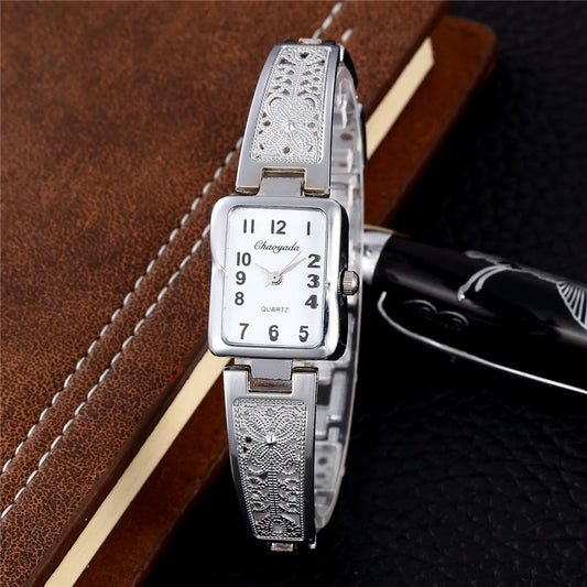 Women's Luxury Quartz Watch Stainless Steel Bracelet