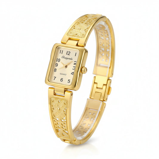 Women's Luxury Quartz Watch Stainless Steel Bracelet
