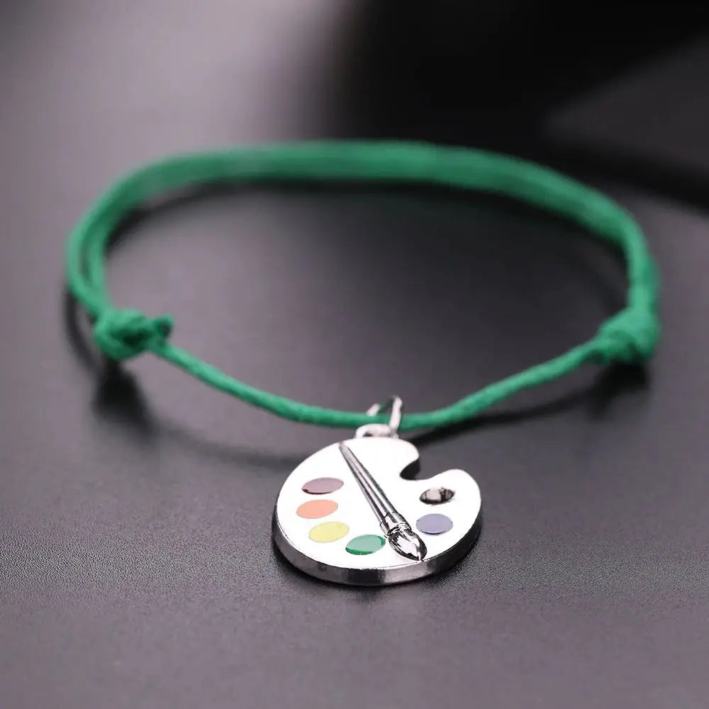 Artist Palette Charm Bracelet
