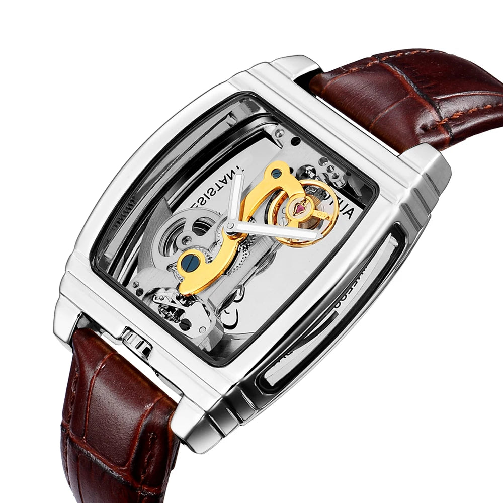 SHENHUA Skeleton Men Watch