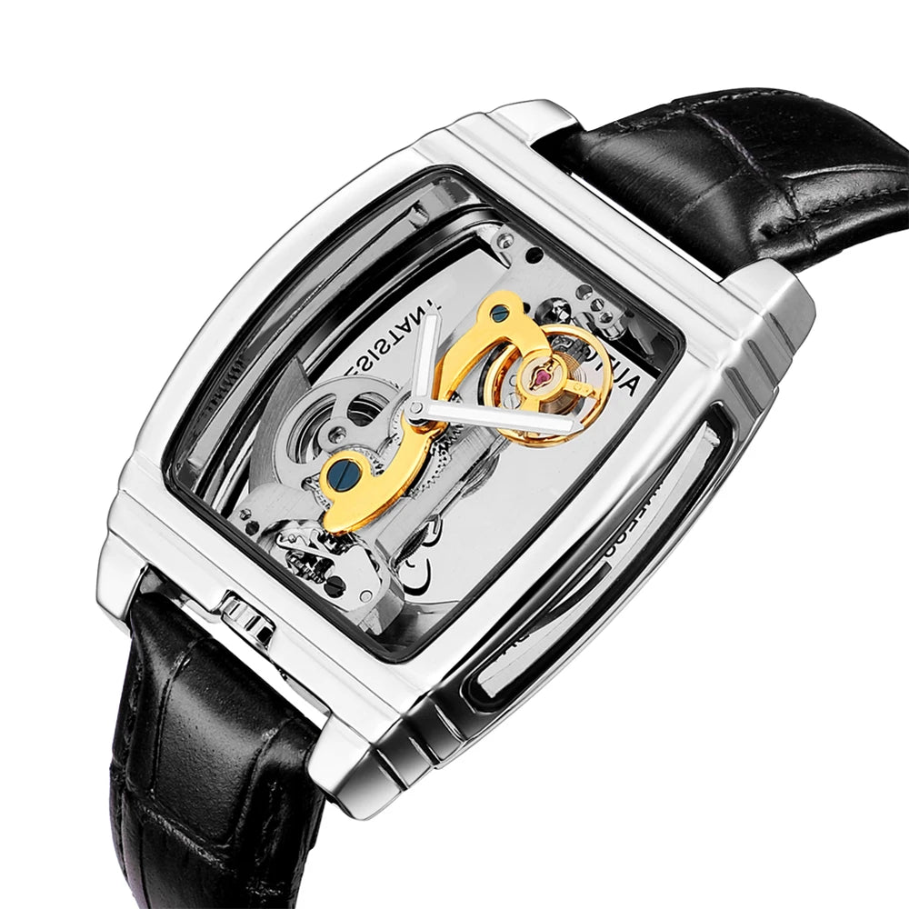 SHENHUA Skeleton Men Watch