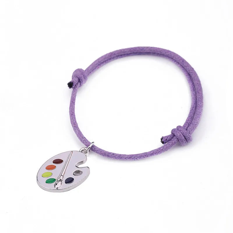 Artist Palette Charm Bracelet