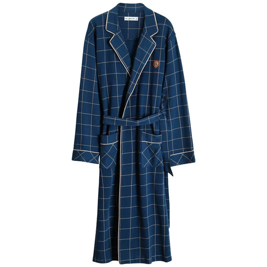 Cotton Kimono Men Bathrobe