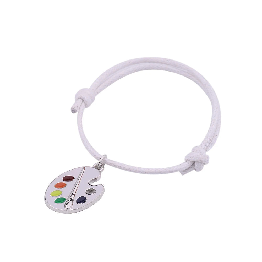 Artist Palette Charm Bracelet