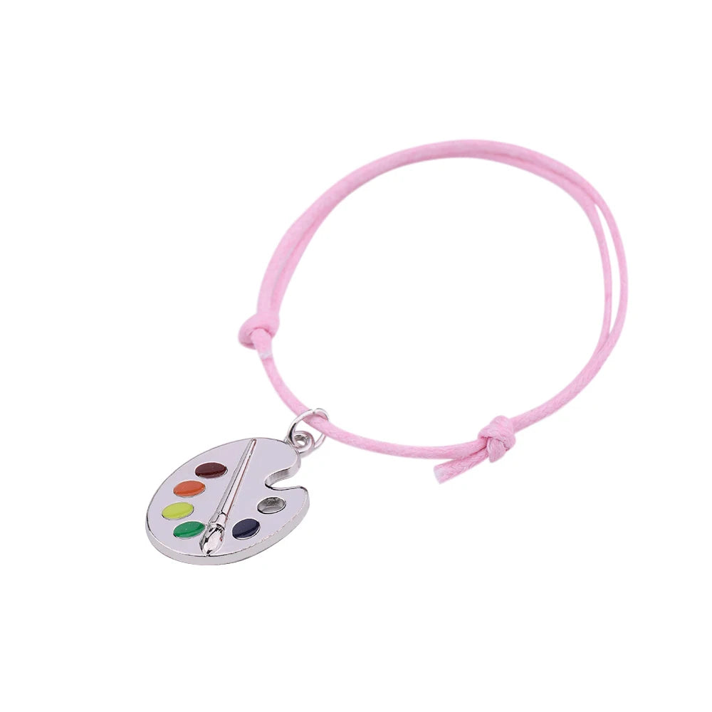 Artist Palette Charm Bracelet