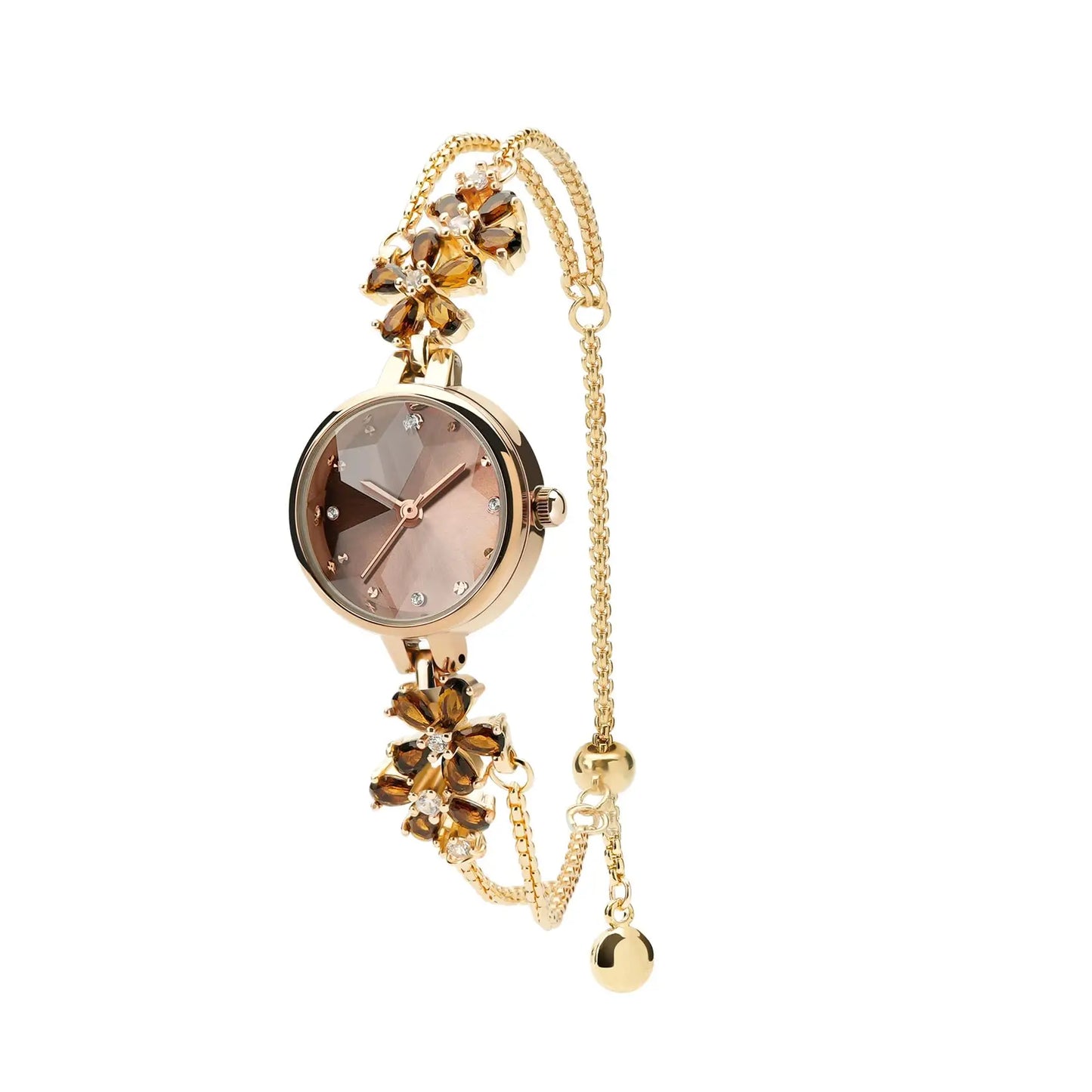 Women's Luxury Bracelet Quartz Watch Steel