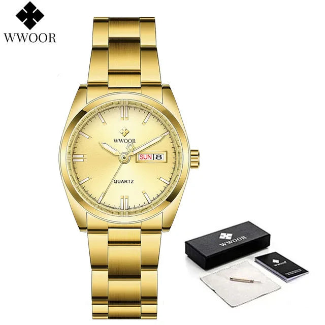 WWOOR Green Bracelet Ladies Watch