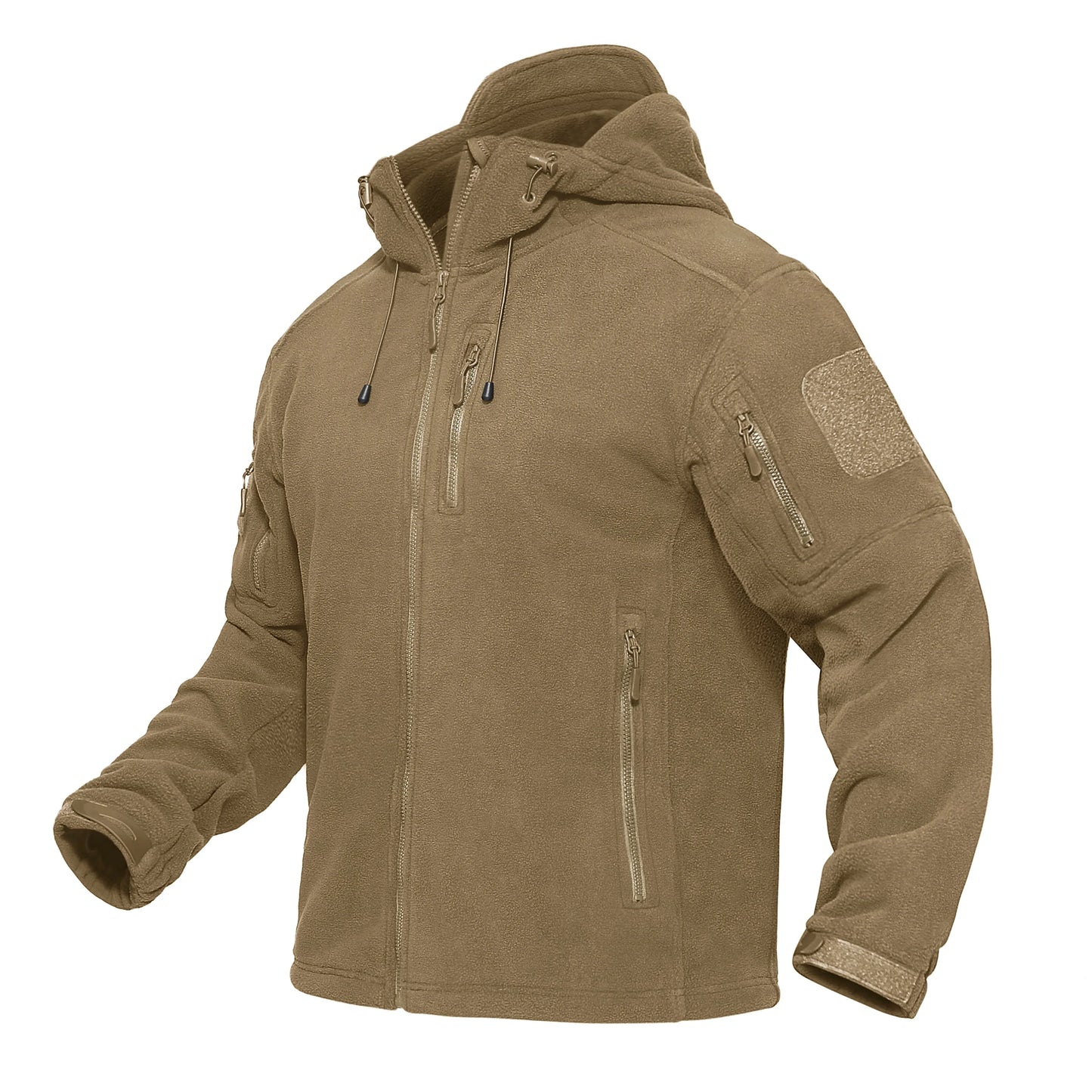 TACVASEN Fleece Hooded Men Jacket