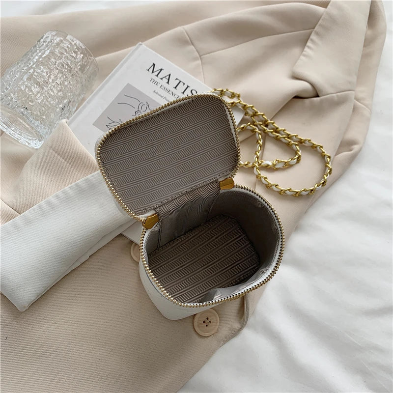 Square Designer Crossbody Bag
