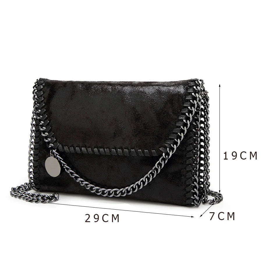 Women's Small Chain Flap Crossbody Bag