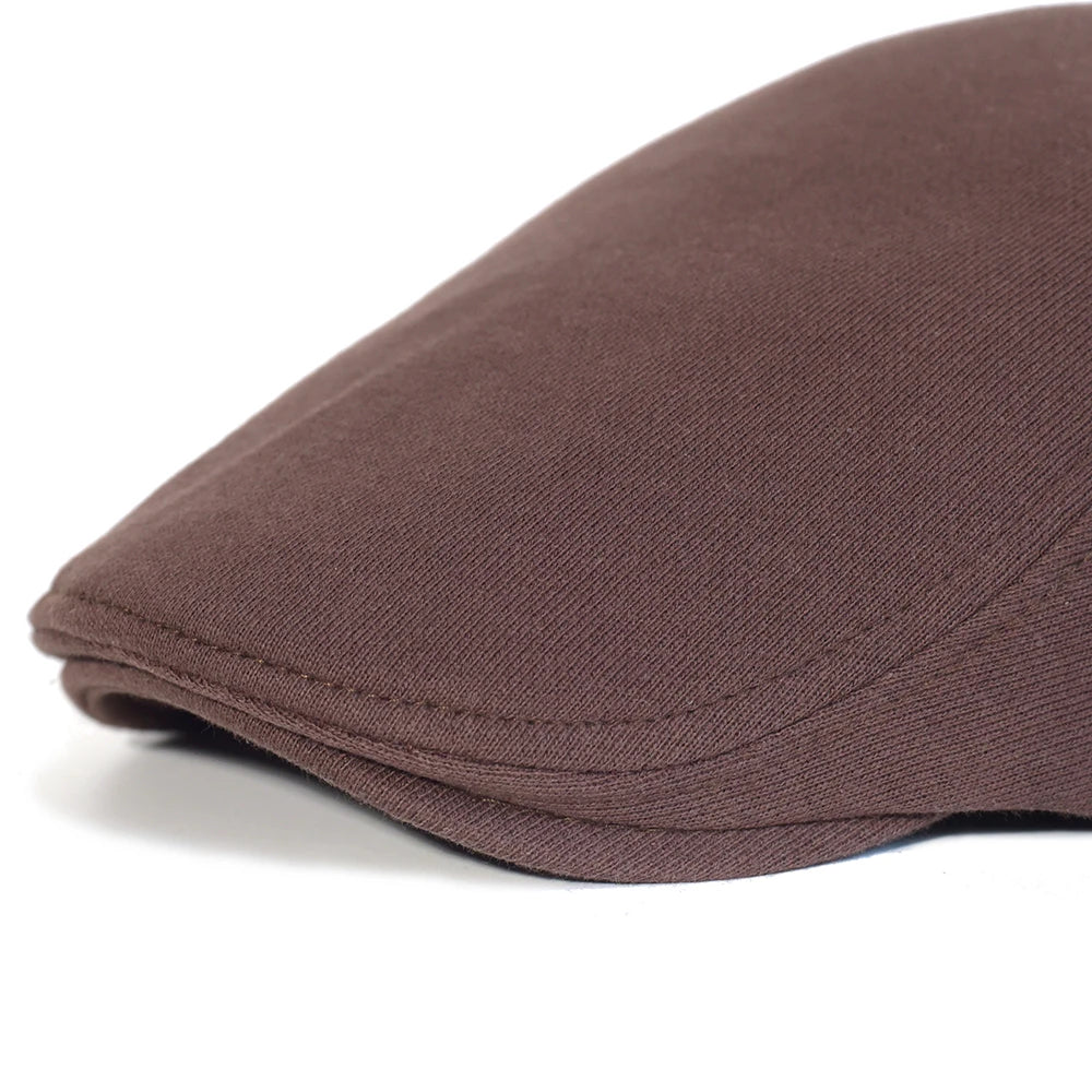 Cotton Retro Flat Cap