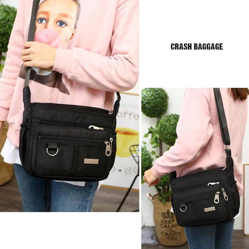 Waterproof Oxford Crossbody Tote