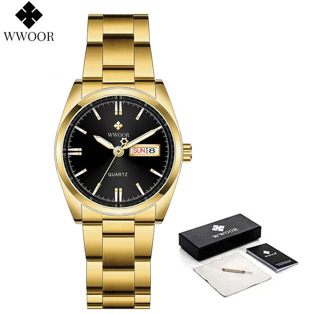WWOOR Green Bracelet Ladies Watch
