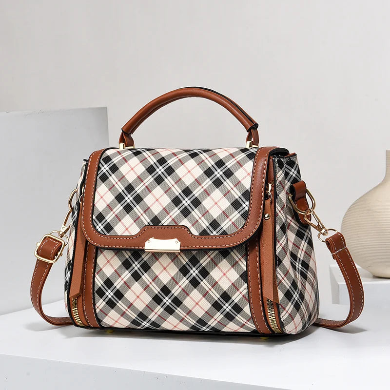 Contrast Color Crossbody Bag