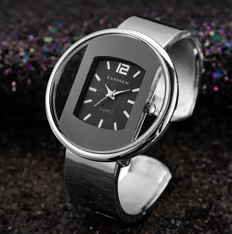 Women's Minimalist Steel Bracelet Quartz Watch